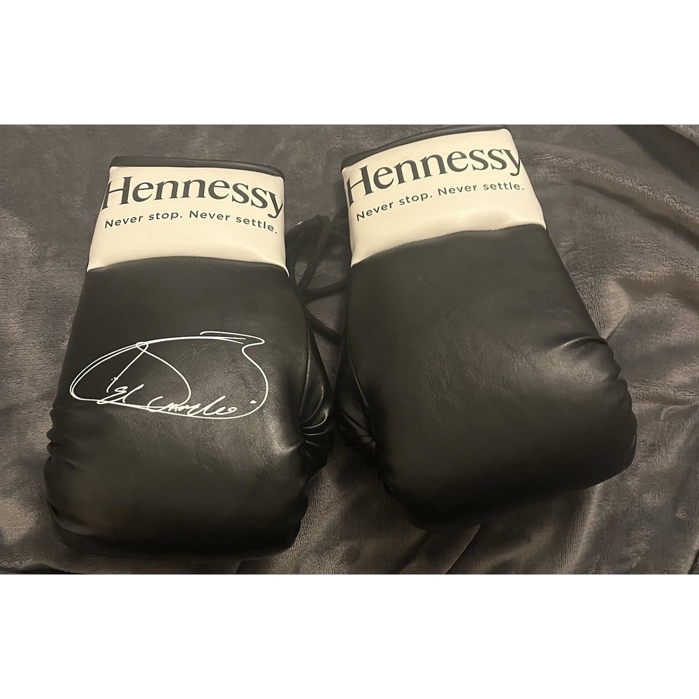 Canelo Alvarez Limited Release Hennessy Boxing Gloves Replica Autograph